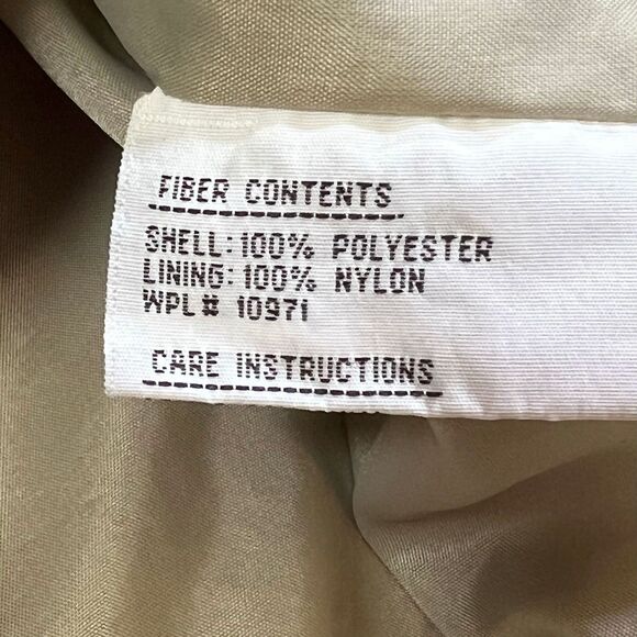 Braetan Plus 3X Beige Polyester Coat - Picture 3 of 8